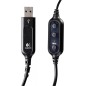 Logitech PC Headset 960 USB Kablet Høretelefoner